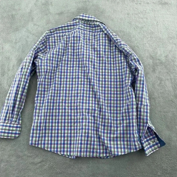Linea Uomo Shirt Long Sleeve Button Down Mens 2XL Colorful 3922 - Picture 5 of 7